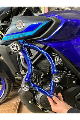 2015-2024 Yamaha Mt-25 Koruma Demiri Takozu Stunt Demiri Şimşekli Kişiye Özel ürün fotoğrafı