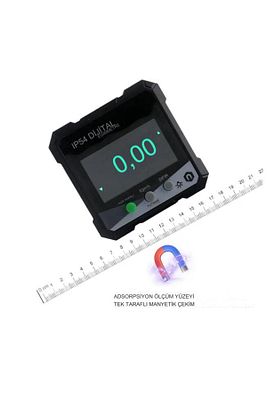Dijital Scoliometer Skolyoz Ölçüm Cihazı Inklinometer Ekranlı Eğim Ölçümü Fonksiyonel Dijital Eğim Ö ürün fotoğrafı