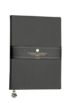 Smyth Classic Defter Çizgili Siyah 14,8x21 ürün fotoğrafı