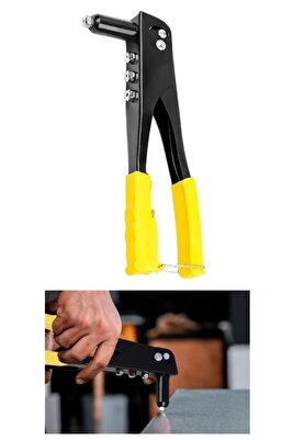 Profesyonel Perçin Tabancası Araç Koltuk Mobilya 24 cm ürün fotoğrafı