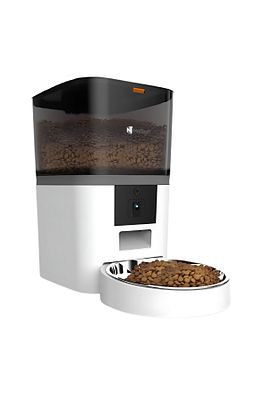 Pet Feeder 6L 1080P Ayarlanabilir Kameralı- Wifili- Kedi Köpek Akıllı Mama Kabı ürün fotoğrafı