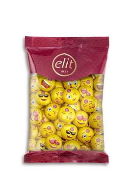 Mini Elitoloji Emoji Çikolata 500g Glutensiz ürün fotoğrafı