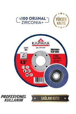 FLAP DISK ZIMPARA ZIRCONIA + 80 KUM ürün fotoğrafı