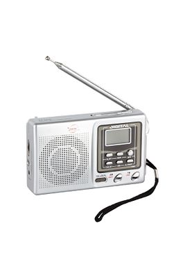 YÜKSEK KALİTELİ 2XAA PİLLİ KULAKLIK TAKILABİLEN GÜÇLÜ SİNYALİ 9 BANT DİJİTAL FM RADYO ürün fotoğrafı