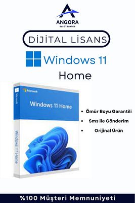 Windows 11 Home Dijital  Lisans Anahtarı ürün fotoğrafı
