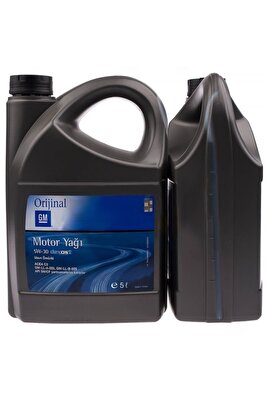 Motor Yağı 5w30 Tam Sentetik 5/lt Gm Marka Orjinal ürün fotoğrafı