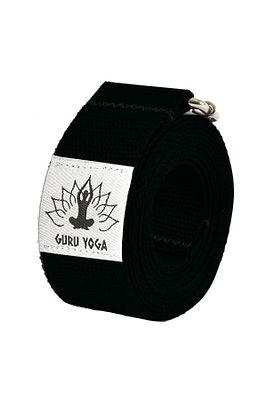 Doğal Yoga Kemeri Siyah 250 Cm ürün fotoğrafı