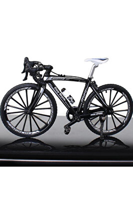 1:10 Mini Finger Mountain Bike Diecast Model Alloy Bicycle Simulation Collection Die Casting Raci... ürün fotoğrafı