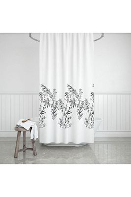 180x200 Cm Funda Tek Kanat Banyo Perdesi, Yıkanabilir Polyester Kumaş Banyo Perdesi, Duş Perdesi ürün fotoğrafı