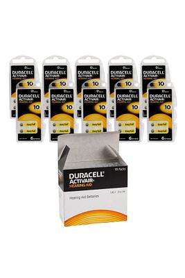 10 Numara İşitme Cihazı Pili 10 X 6 Lı Paket 60 Adet Pil Pr70 Kulaklık Pili ürün fotoğrafı