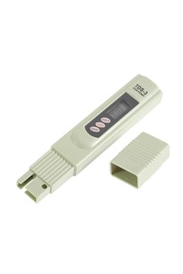 Tds Metre Su Kalitesi Ölçüm Cihazı Su Saflık Ölçer + Pil ürün fotoğrafı