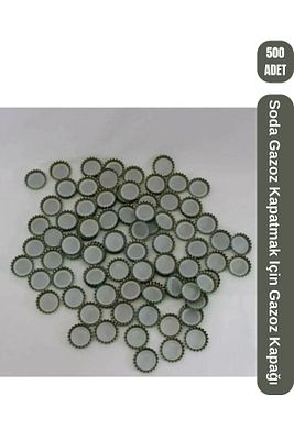 Soda Gazoz Kapatmak Için Gazoz Kapağı 500 Adet Kapak ürün fotoğrafı
