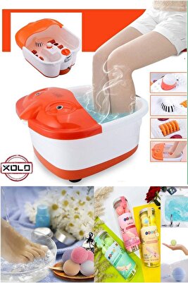 Kendinden Isıtmalı Ayak Spa Isı Masaj Banyosu Pedikür Küveti (16 ADET BANYO NEM TOPU HEDİYELİ) ürün fotoğrafı