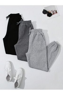 3'lü Unisex Büyük Beden Eşofman Altı - Jogger Eşofman Altı ürün fotoğrafı