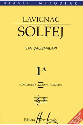 Lavignac 1a Solfej Kitabı ürün fotoğrafı