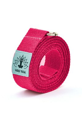Guru Yoga Doğal Yoga Kemeri Pembe 250 cm ürün fotoğrafı