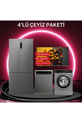 Nfk 64012 X No-frost 588 Lt Bzd Bm 5312 X 5 Prg Bm Cmı 97302 G 9 Kg Çm 50u9631 126 Ekran 4k Smart ürün fotoğrafı