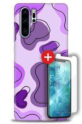Huawei P30 Pro HD Baskılı Kılıf + MAT NANO Kırılmaz Ekran Koruyucu d (44) ürün fotoğrafı