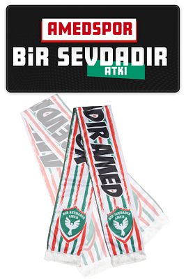 Bir Sevdadır Amed Şal Atkı Diyarbakır Amedspor Amed Store B02 ürün fotoğrafı