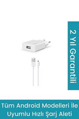 Şarj Aleti Samsung-huawei-oppo-micro Usb 2.1a Androidler Ile Uyumlu Hızlı Şarj Cihazı 10,5w ürün fotoğrafı