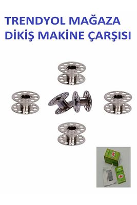 Ev Tipi Aile Dikiş Makinesi Mekik 6 Adet Masura-10 Adet Dali 14 Numara Iğne H-1-106 ürün fotoğrafı