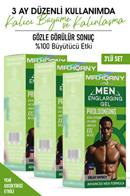 Men Xxl Big Size Delayer Effect 56ml Krem Jel Penı.s Büyütücümr3 Kalınlaştırıcımr3 Uzatıcımr3 3kt ürün fotoğrafı