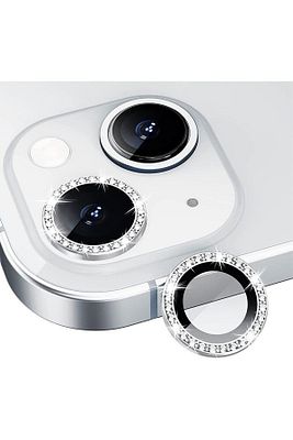 Iphone 15 / 15 Plus Ve 14 / 14 Plus Uyumlu Yıldız Işığı Taşlı Kamera Lensi Koruyucu ürün fotoğrafı