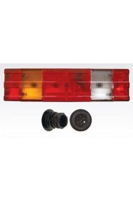 -STOP LAMBASI KANALLI SAG AMP SOKETLI PLAKASIZ MERCEDES ACTROS / AXOR / AXOR II / ACTROS MP2-M... ürün fotoğrafı
