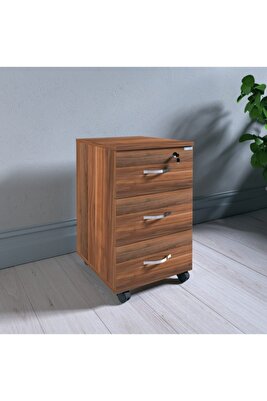 Komodin Keson 3 Çekmeceli (40X45X65H) Erik ürün fotoğrafı