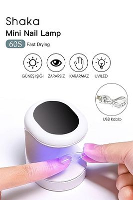 Mini Uv Led Işık Uv Led Lamba Tırnak Kurutucu Oje Tırnak Kurutma Makinesi As-938b ürün fotoğrafı