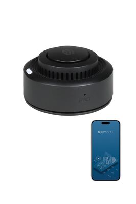 Akıllı Duman Sensörü Wi-Fi Kontrollü ve Gerçek Zamanlı Alarm ürün fotoğrafı
