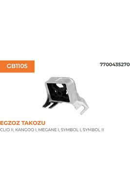 CLİO SYMBOL CLİO 2 Uyumlu MEGANE 1 EGZOZ TAKOZU 7700435270 GB-1105 ürün fotoğrafı