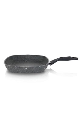 Wesen Yanmaz Yapışmaz Kare Grill Tava 28cm 1 Parça Gri ürün fotoğrafı