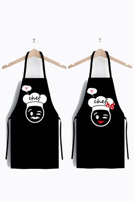 Ays Home Yeni Chefs Ikili Leke Tutmaz Mutfak Önlüğü Seti ürün fotoğrafı