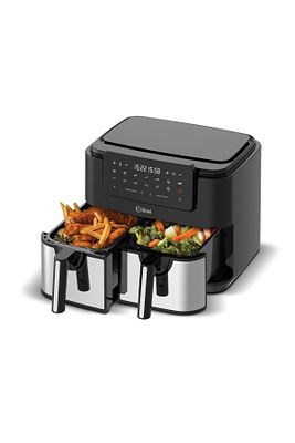 Kaf-5552 XXL Çift Hazneli Smart Air Fryer 11L Yağsız Fritöz ürün fotoğrafı