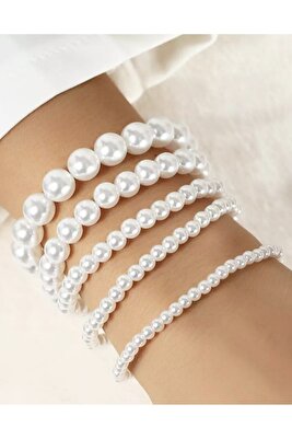 Kadın İncli Bileklik 5'Li Set ürün fotoğrafı