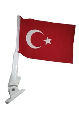 Bayrak Direği Plastik Bayrak Dahil 40 cm ürün fotoğrafı
