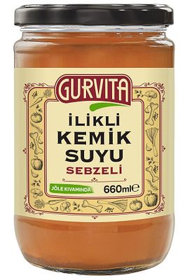 Jöle Kıvamında Ilikli Kemik Suyu Sebzeli 660 ml ürün fotoğrafı