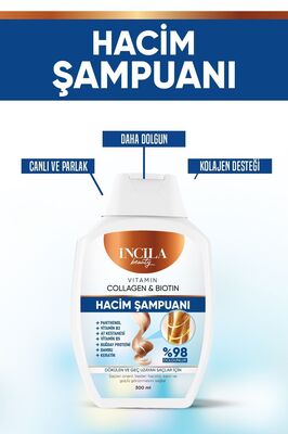 Kolajen ve Keratin Saç Dökülmesine Karşı Hızlı Saç Uzatan Dolgunlaştırıcı Onarıcı Besleyici Şampuan ürün fotoğrafı
