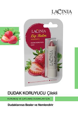 Bitkisel Dudak Koruyucu Çilekli Lip Balm ürün fotoğrafı