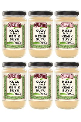 Jöle Kıvamında Kuzu Ilikli Kemik Suyu 320 ml 6' Lı ürün fotoğrafı
