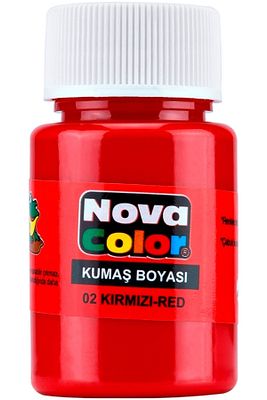 Nova Color Renk Seçenekli Tek Şişe Kumaş Boyası 30ml ürün fotoğrafı