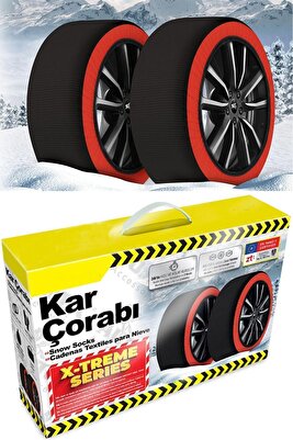 Kar Zinciri Takmatik Zincir Lastik Kar Çorabı Oto Kar Paleti Pratik Araba Araç Kış Patinaj ürün fotoğrafı