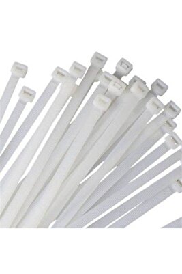 100 Adet Kablo Bağı Plastik Kelepçe 2,5 X 100mm Kablo Bağı 100 Adet ürün fotoğrafı