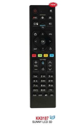 Smart Tv Tuşlu Lcd-led Tv Kumanda (RC0265-082019034) ürün fotoğrafı