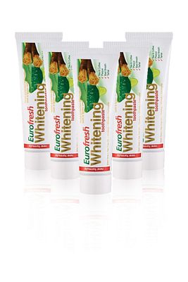 Eurofresh Misvaklı Beyazlatıcı Diş Macunu 112 gr x 5 Adet ürün fotoğrafı