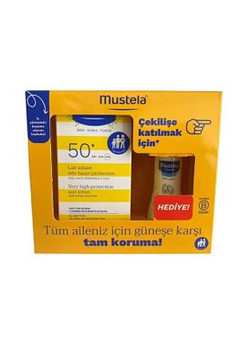 Spf50+ Çok Yüksek Koruma Faktörlü Güneş Losyonu 100ml + Hydrabebe Vücut Losyonu 50ml ürün fotoğrafı