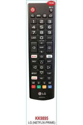 Prıme-netflıx-movıes Tuşlu Lcd-led Tv Kumanda (AKB75675311HIK752K531) Kk9895-19477 ürün fotoğrafı
