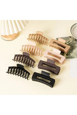 Kadın Ikili Model Kahverengi 8lı Mandal Toka Set ürün fotoğrafı