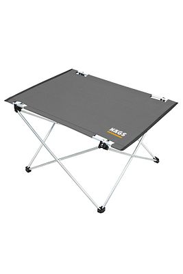 Ultralight Katlanır Kamp Sehpası, Piknik, Bbq, Balıkçılık, Avcılık, Plaj Için Masa Orta Gri ürün fotoğrafı